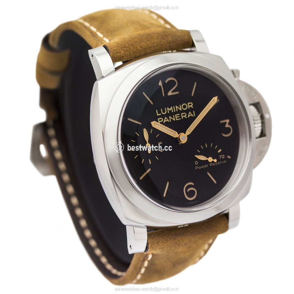 Panerai Luminor 1950 3 Days Power Reserve Mens watch Unisex Manual winding Steel PAM00423 or PAM423 3
