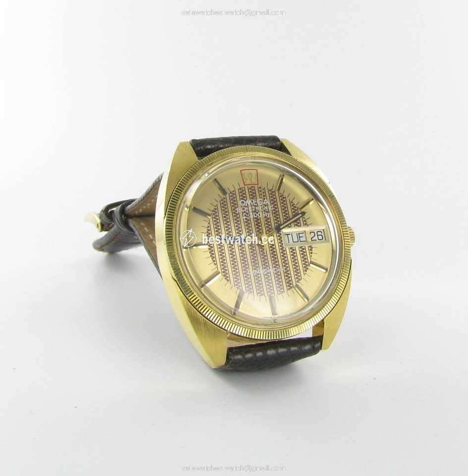 IMG_9086 Omega Mens watch Unisex Quartz Gold Steel 1980045 3