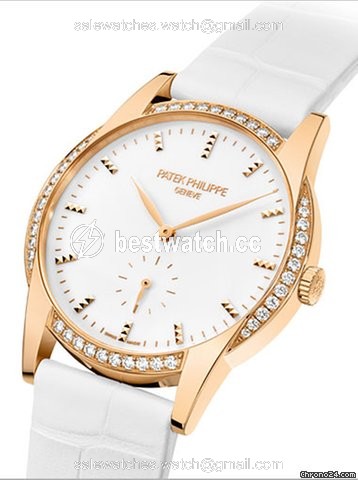 IMG_9086 Patek Philippe Calatrava Womens watch Manual winding Rose gold 7122-200R-001 3