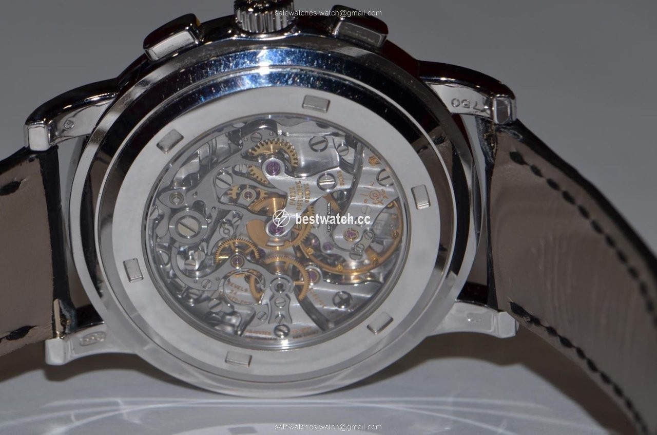 Patek Philippe Chronograph Mens watch Unisex Automatic White gold 5070G 3