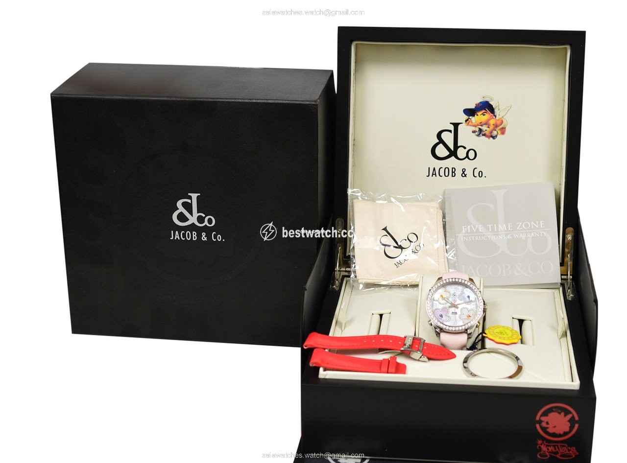 IMG_9086 Jacob & Co. Five Time Zone Mens watch Unisex Quartz Steel JC-ATH10 3