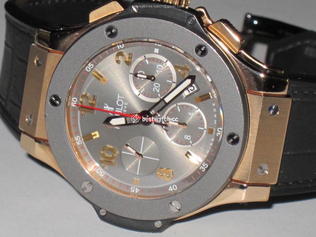 IMG_9086 Hublot Big Bang Mens watch Unisex Automatic Rose gold 301.PT.130.RX 3