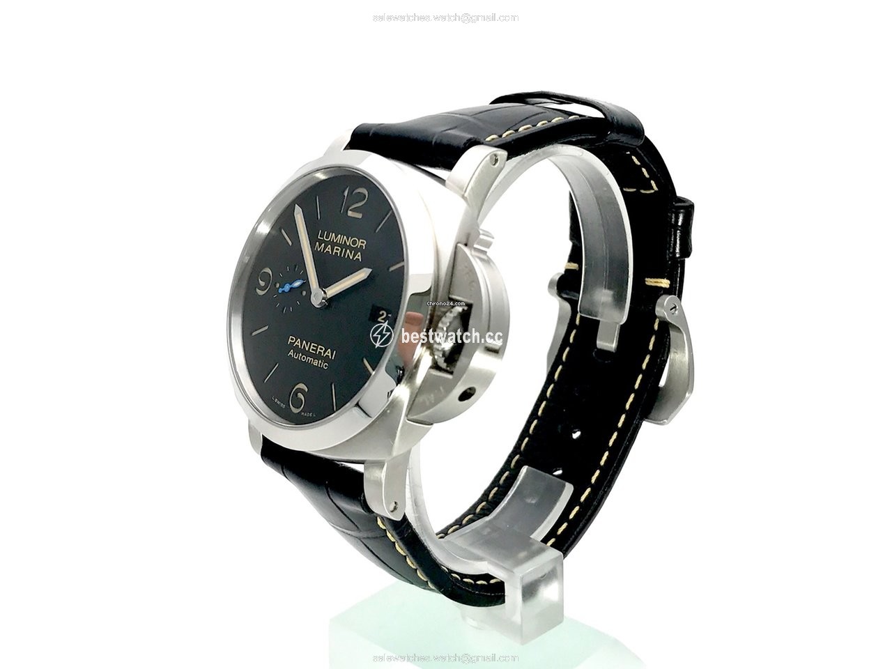 IMG_9086 Panerai Luminor Marina 1950 3 Days Automatic Mens watch Unisex Automatic Steel PAM01312 PAM1312 3