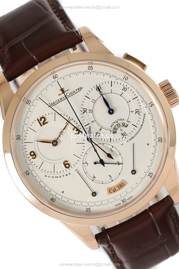 IMG_9086 Jaeger-LeCoultre Duometre Mens watch Unisex Manual winding Rose gold Q6012420 3