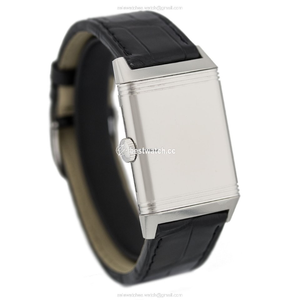 IMG_9086 Jaeger-LeCoultre Reverso Classic Small Mens watch Unisex Manual winding Steel Q3858520 or 3858520 3