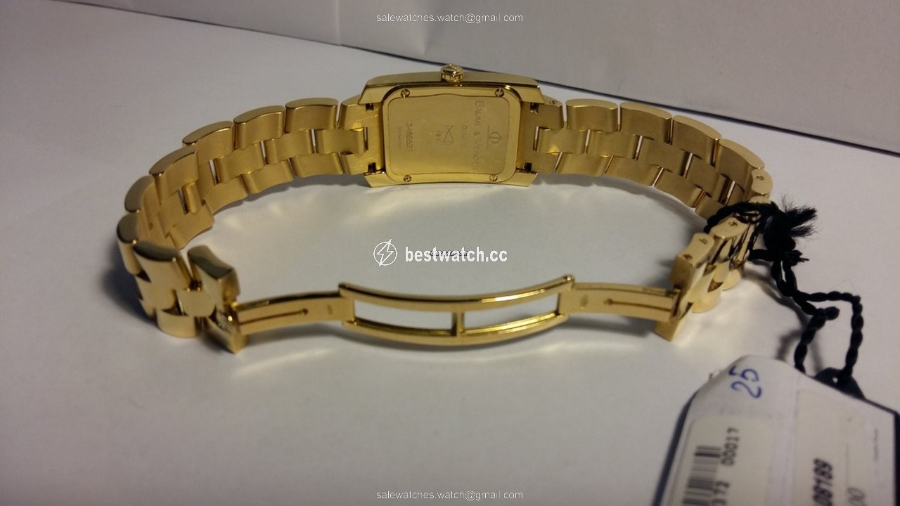 Baume & Mercier Hampton Womens watch Quartz Yellow gold M0A08189 3