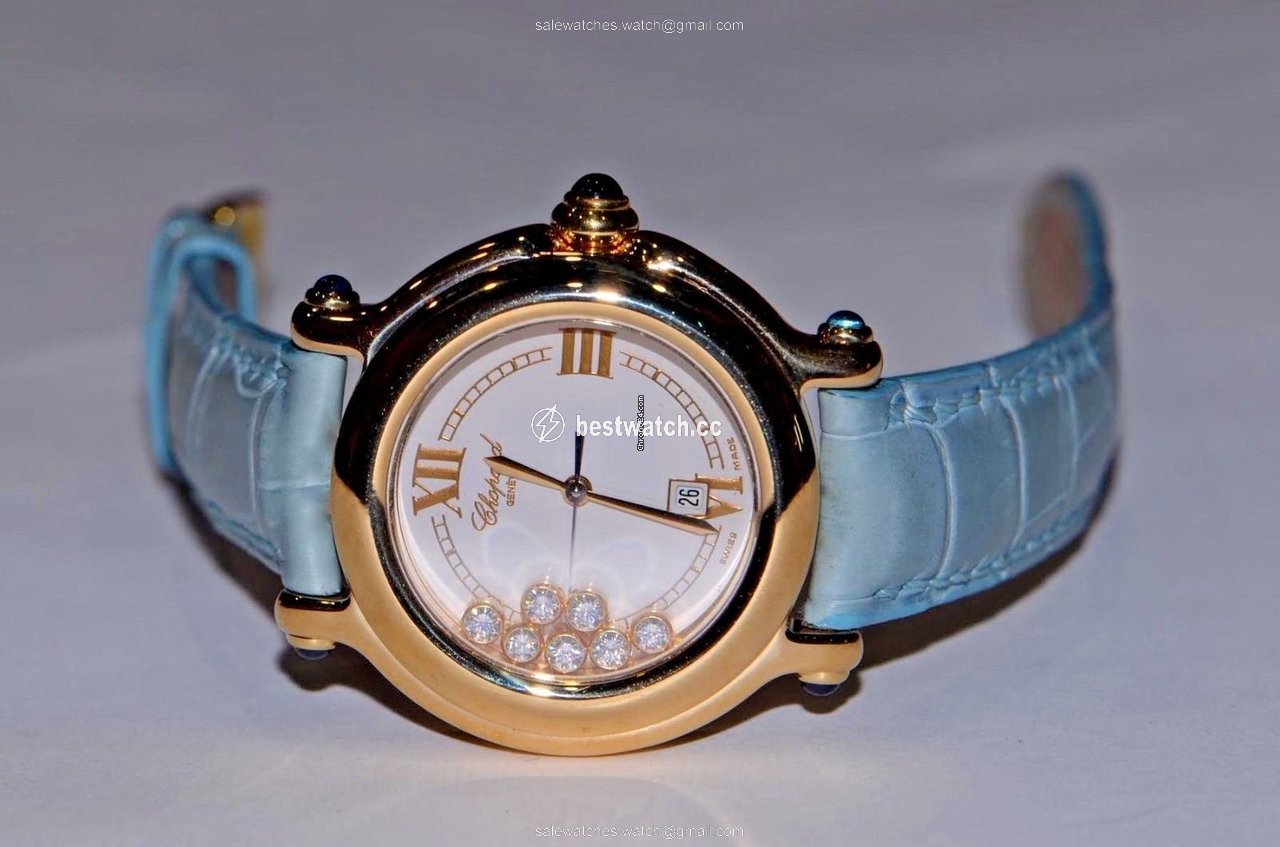 Chopard Happy Sport Womens watch Quartz Yellow gold 276137 3