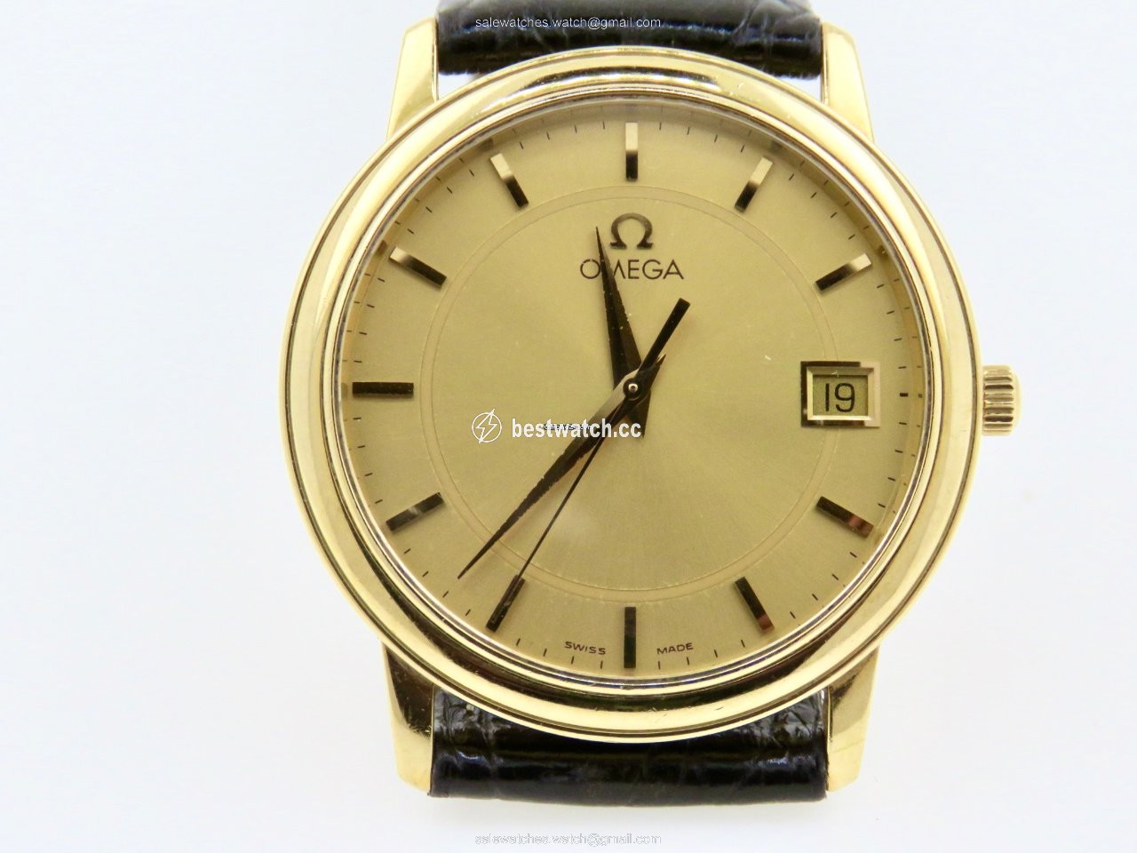 IMG_9086 Omega Mens watch Unisex Quartz Yellow gold 46101102 3