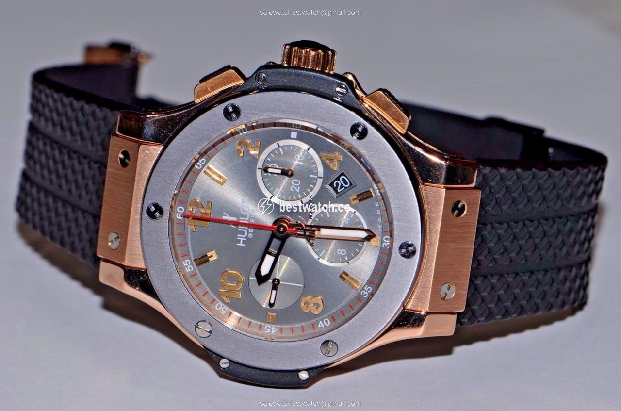 IMG_9086 Hublot Big Bang 44 mm Mens watch Unisex Automatic Rose gold 301.PT.401.RX 3