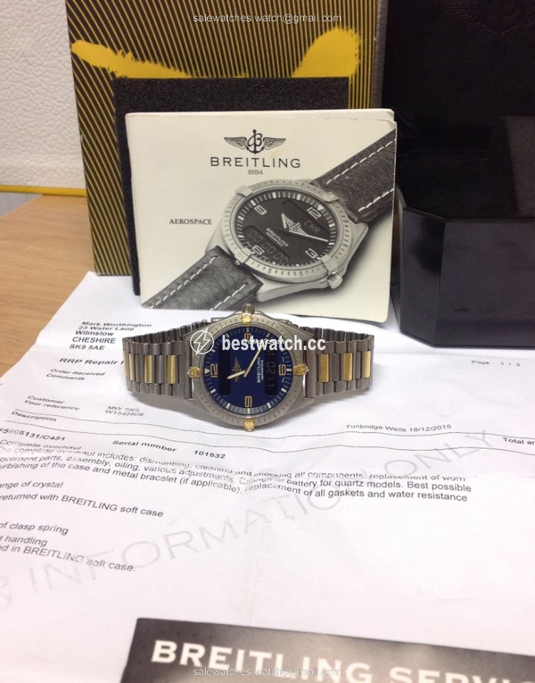 IMG_9086 Breitling Aerospace Mens watch Unisex Quartz Titanium F56061 3