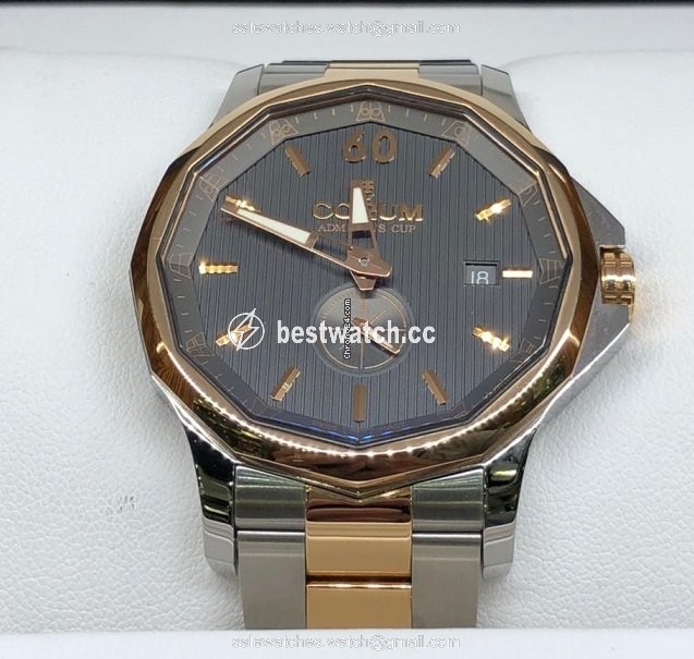 IMG_9086 Corum Admirals Cup Legend 42 Mens watch Unisex Automatic Steel 395.101.24 V720 AK11 3