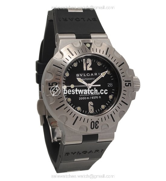 Bulgari Diagono Mens watch Unisex Automatic Steel SD 42 S 3