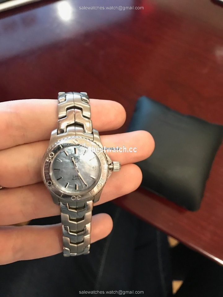 IMG_9086 TAG Heuer Link Lady Womens watch Quartz Steel WJ1316 3