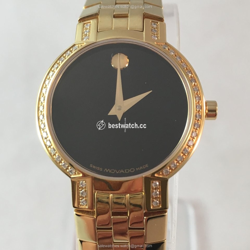 IMG_9086 Movado Faceto Womens watch Quartz Steel 0605147 3