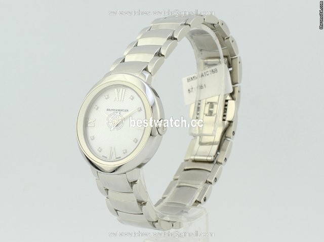 IMG_9086 Baume & Mercier Promesse Womens watch Quartz Steel 65752 3