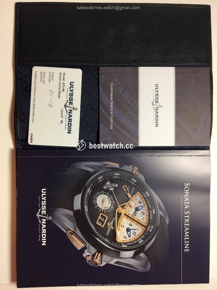 IMG_9086 Ulysse Nardin Sonata Mens watch Unisex Automatic Titanium 675-00 3