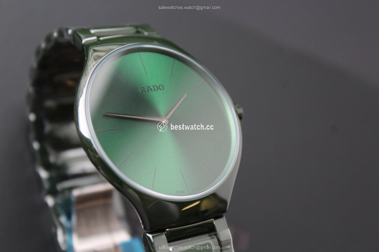 Rado True Thinline Womens watch Quartz Ceramic R27264312 3