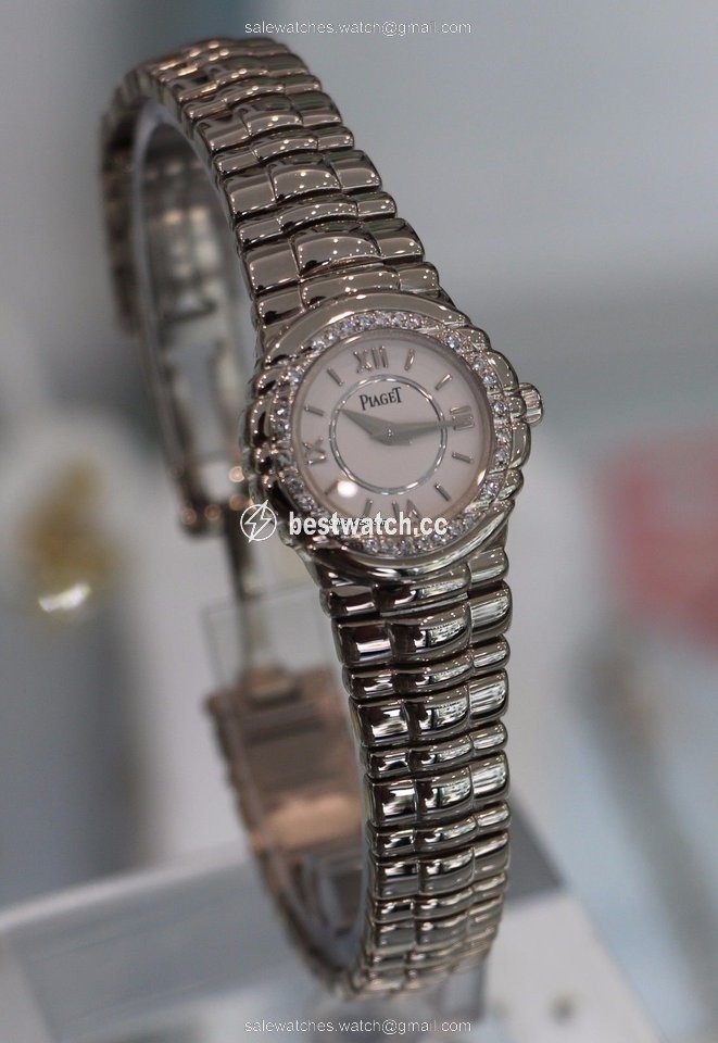 IMG_9086 Piaget Tanagra Womens watch Quartz White gold 16073 M4310 3