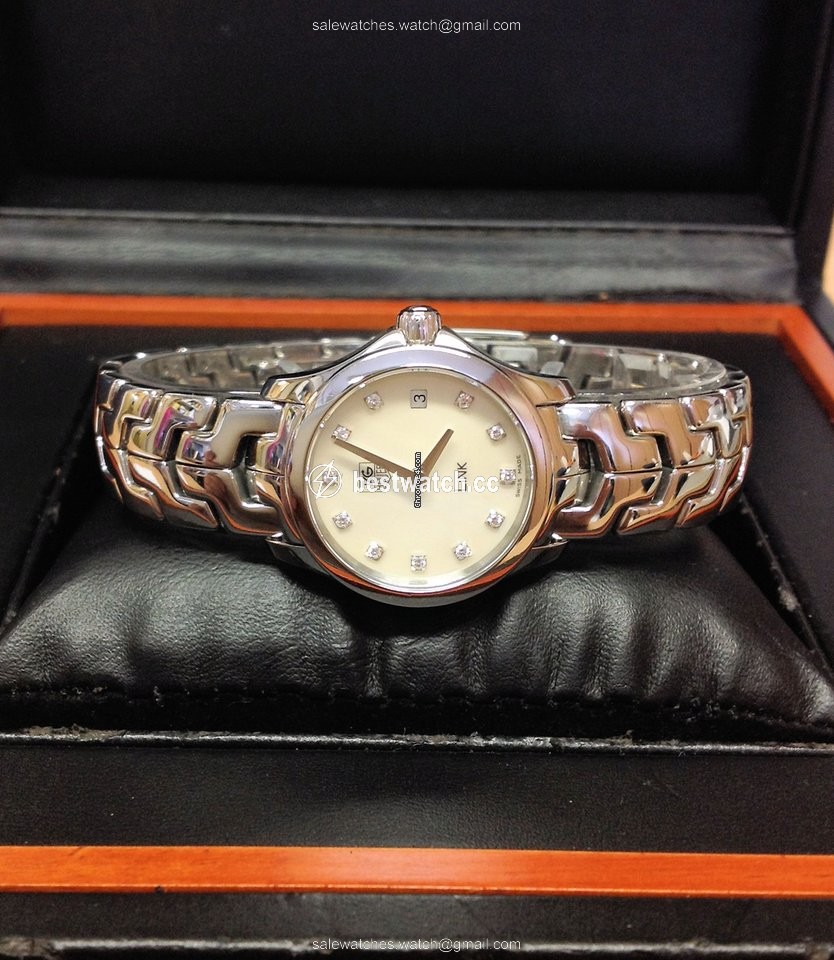 IMG_9086 TAG Heuer Link Lady Womens watch Quartz Steel WJF1414 3