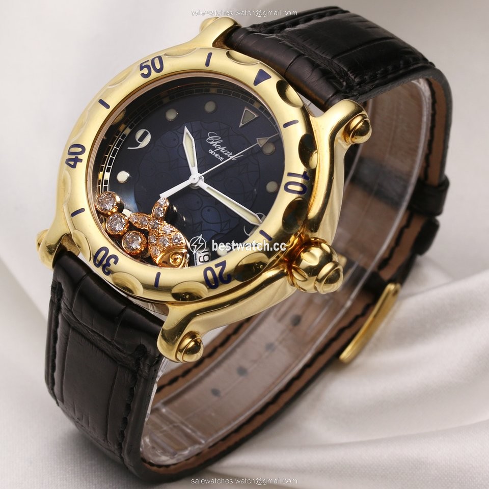 Chopard Happy Sport Womens watch Quartz Yellow gold 28 3528 3