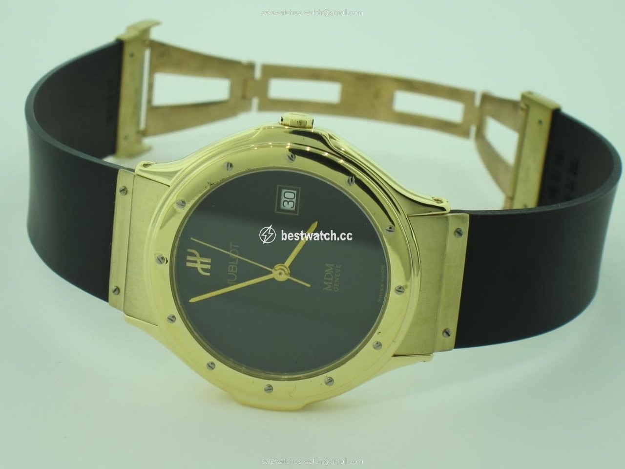 IMG_9086 Hublot Classic Mens watch Unisex Quartz Yellow gold 1621.3 3