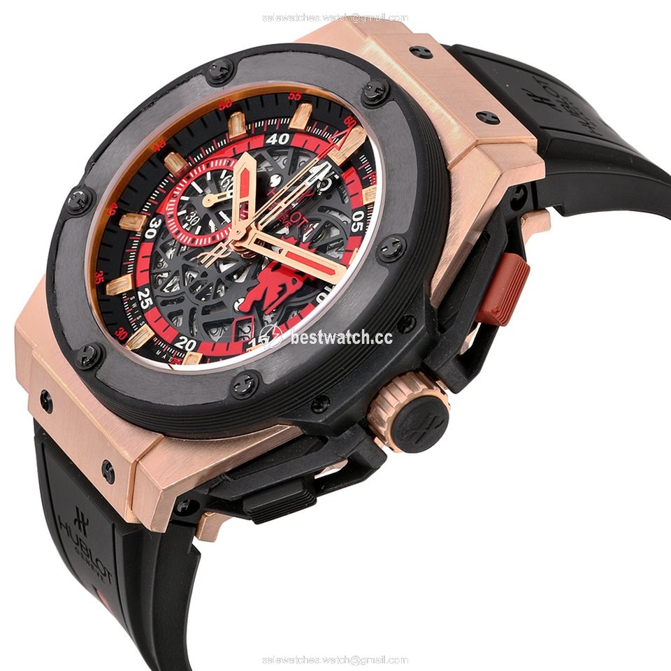 IMG_9086 Hublot King Power Mens watch Unisex Automatic Rose gold 716.OM.1129.RX.MAN11 3