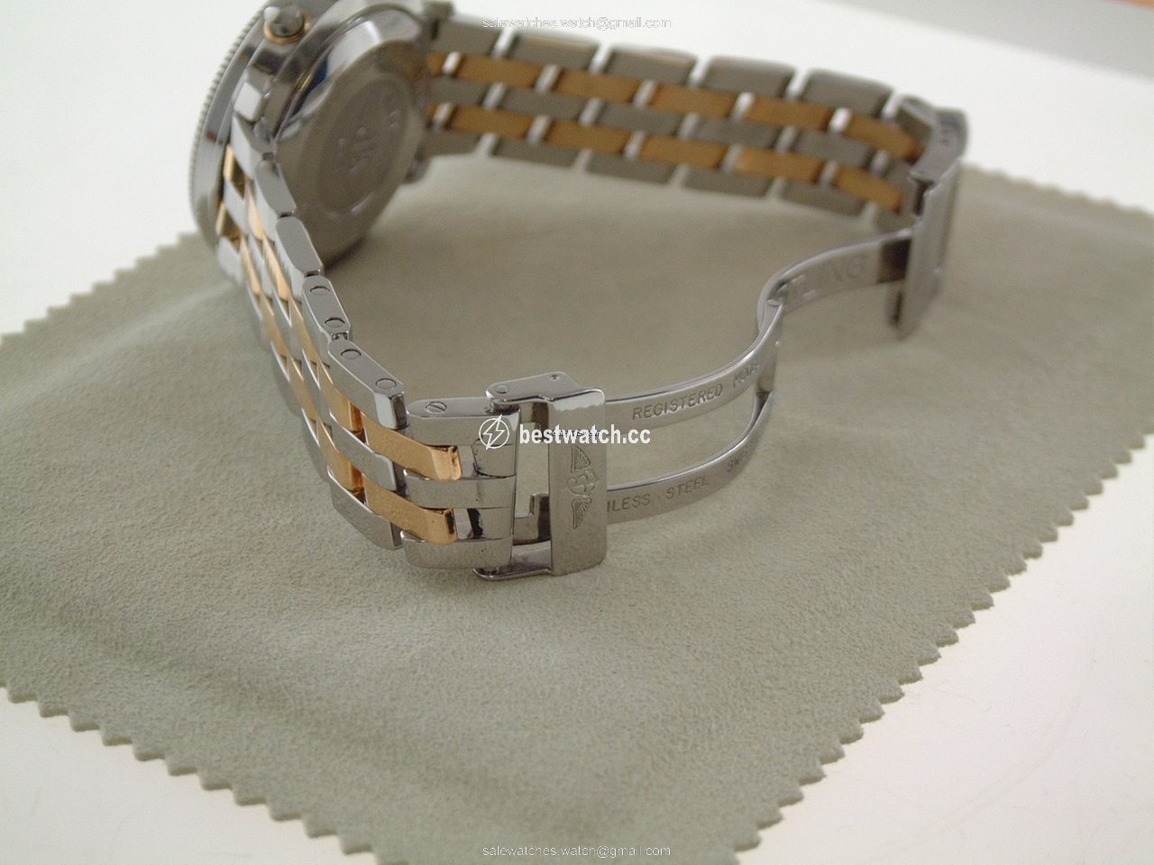 IMG_9086 Breitling Mens watch Unisex Automatic Gold Steel D 20405 3