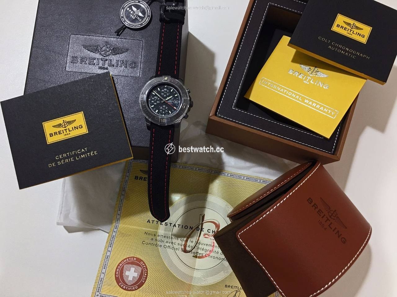 IMG_9086 Breitling Colt Chronograph Automatic Mens watch Unisex Automatic Steel M133881A|BE99 3