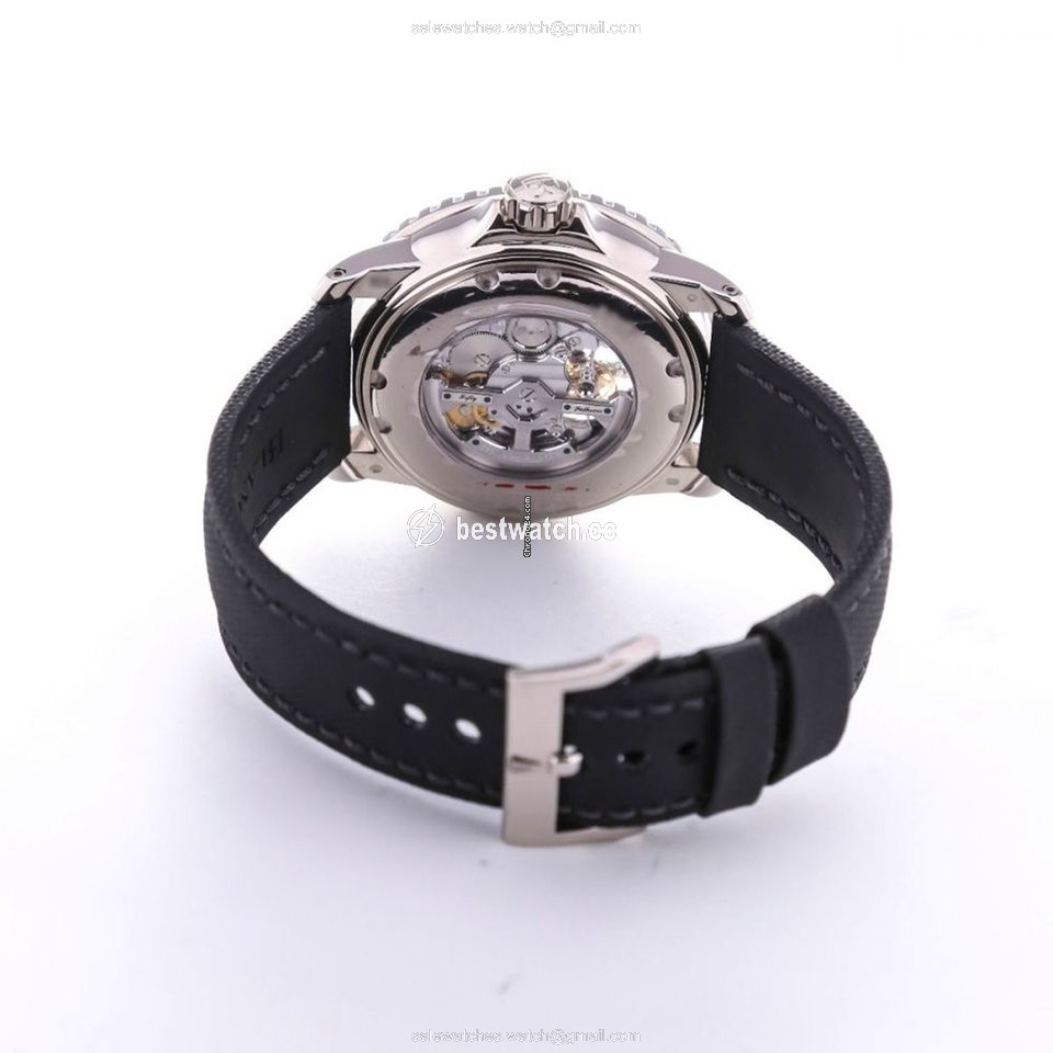 IMG_9086 Blancpain Fifty Fathoms Mens watch Unisex Automatic White gold 5025-1530-52A 3