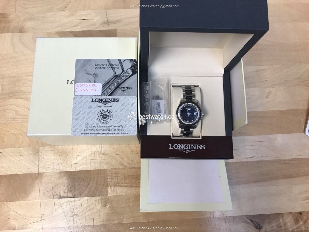 IMG_9086 Longines Conquest Womens watch Quartz Steel L3.281.0.57.7 3