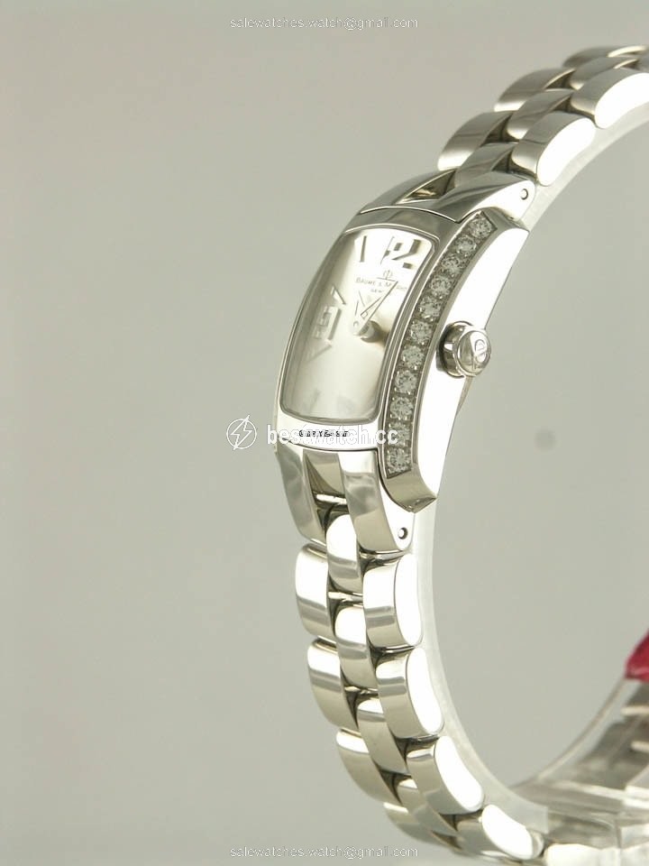IMG_9086 Baume & Mercier Hampton Womens watch Quartz Steel MOAO8139 3