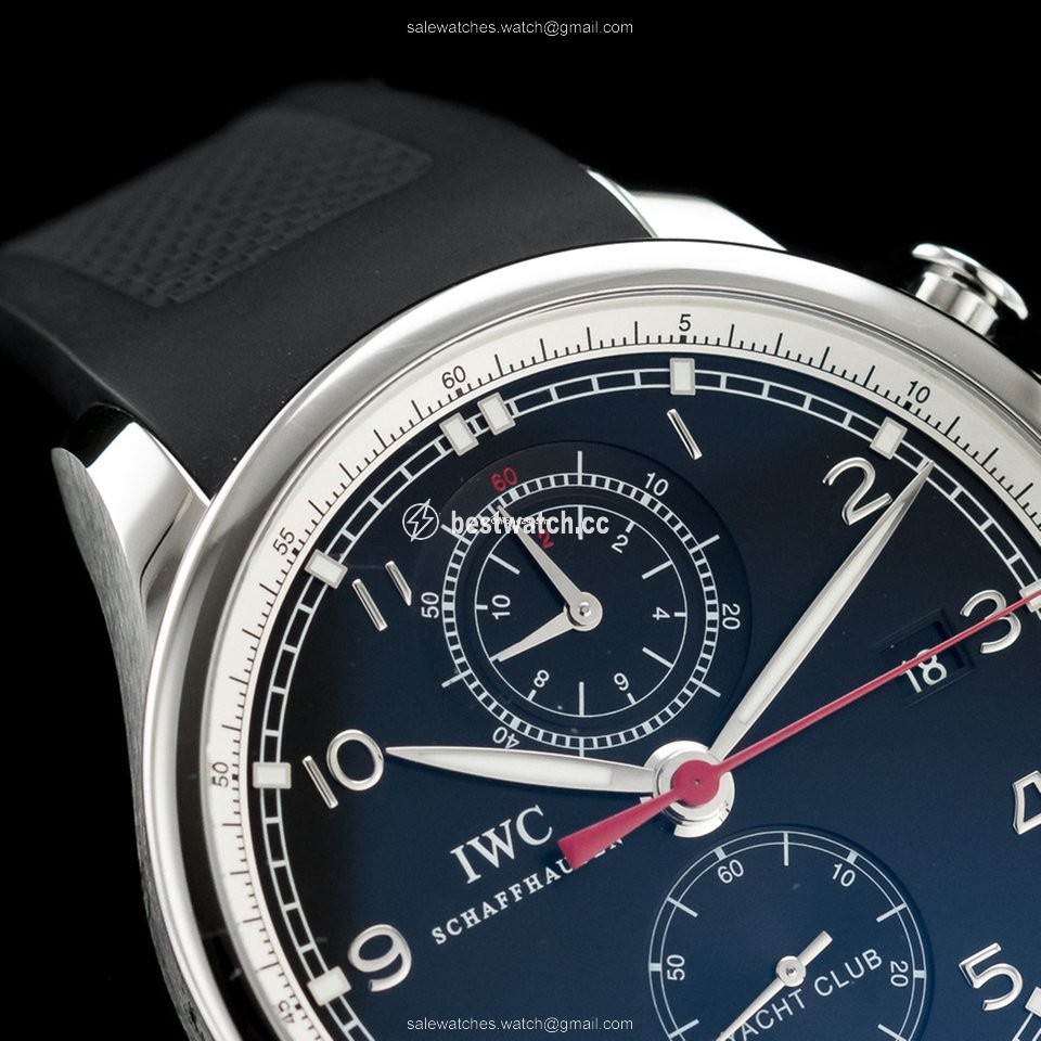 IMG_9086 IWC Portuguese Yacht Club Chronograph Mens watch Unisex Automatic Steel IW390210 3