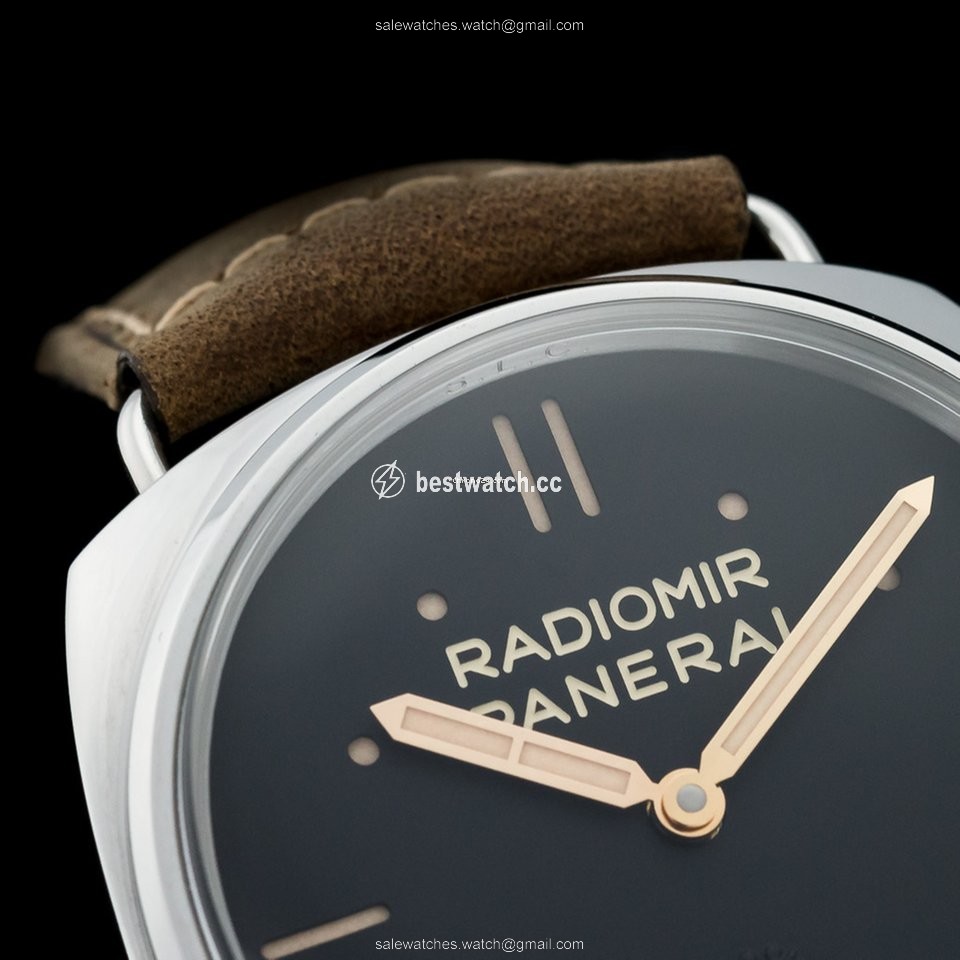 IMG_9086 Panerai Radiomir 3 Days 47mm Mens watch Unisex Automatic Steel PAM00425 3