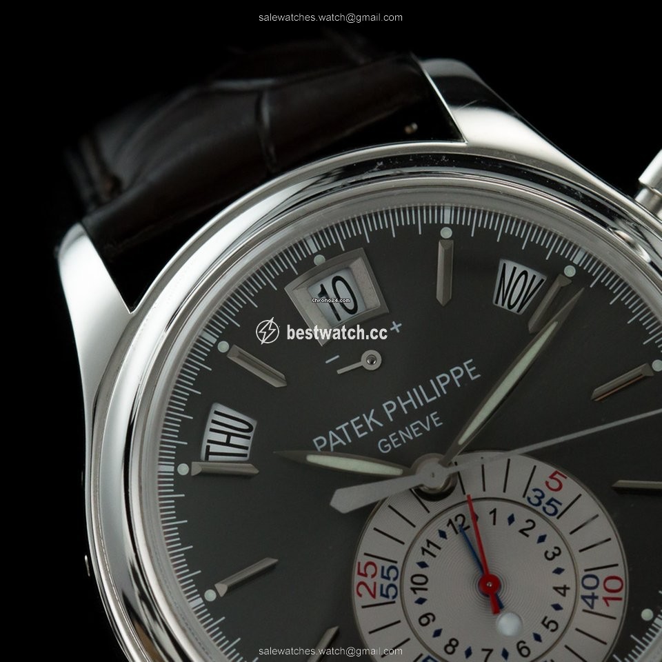 IMG_9086 Patek Philippe Annual Calendar Chronograph Mens watch Unisex Automatic Platinum 5960P 3
