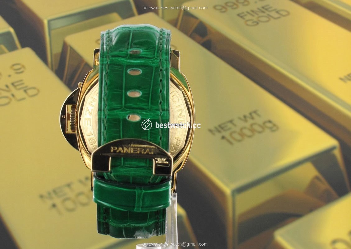 IMG_9086 Panerai Luminor Marina Automatic Automatic Yellow gold Pam 140 3