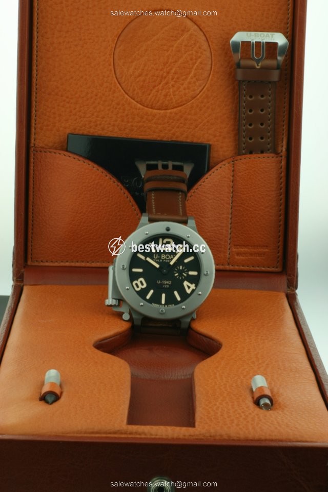 IMG_9086 U-Boat Mens watch Unisex Manual winding Titanium U-1942 3