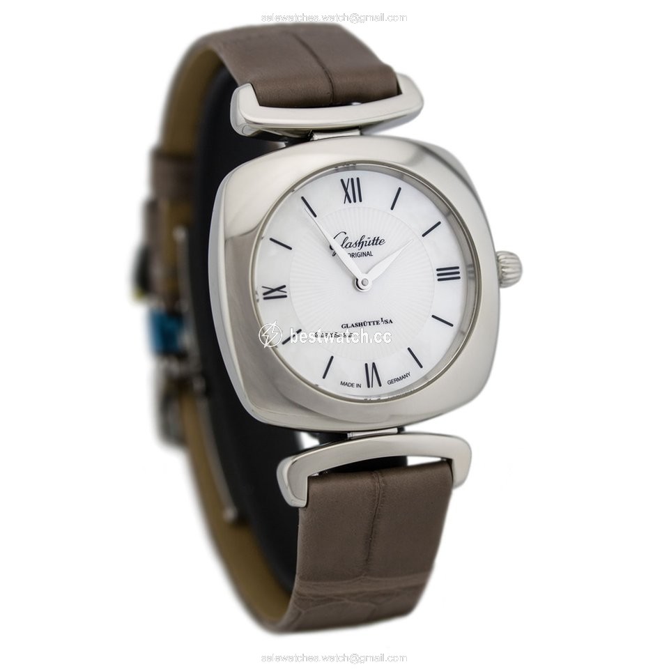 IMG_9086 Glashutte Original Pavonina Womens watch Quartz Steel 1-03-02-05-02-30 or 103-02-05-02-30 3
