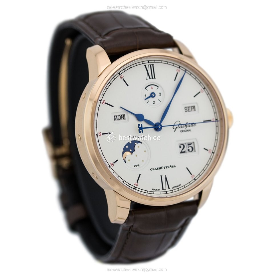 IMG_9086 Glashutte Original Senator Excellence Mens watch Unisex Automatic Red gold 1-36-02-02-05-30 or 36-02-02-05-30 3