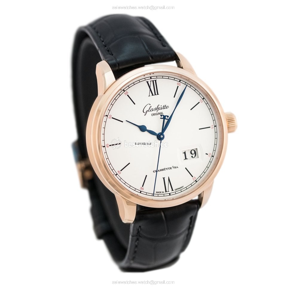 IMG_9086 Glashutte Original Senator Excellence Mens watch Unisex Automatic Red gold 1-36-03-02-05-30 or 36-03-02-05-30 3