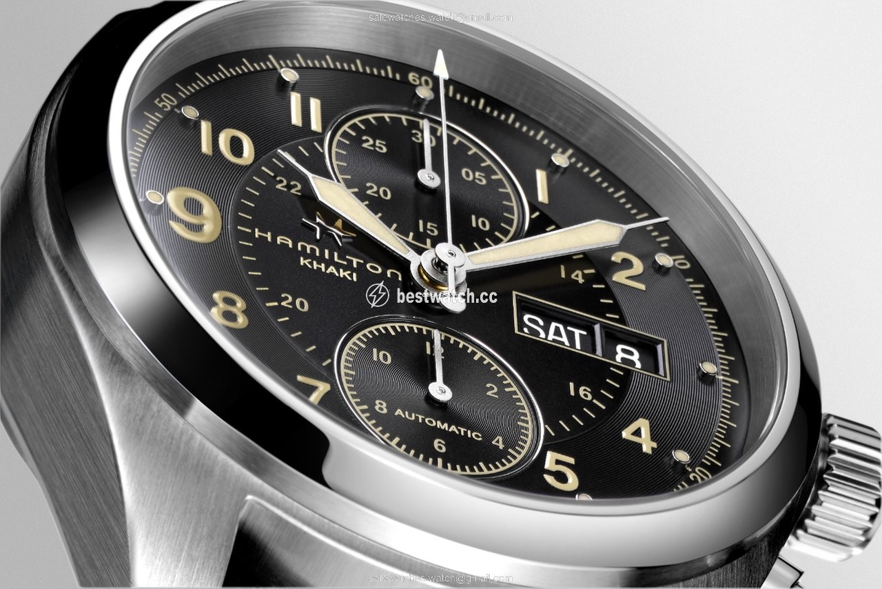 IMG_9086 Hamilton Khaki Field Mens watch Unisex Automatic Steel H71616535 3