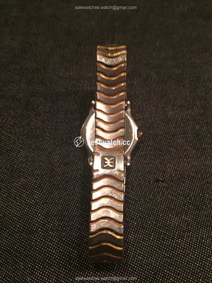 IMG_9086 Ebel Sport Womens watch Quartz Gold Steel 166901 3