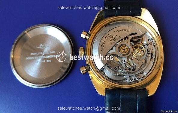 Movado Datron Mens watch Unisex Automatic Gold Steel HS 360 Sub Sea 3