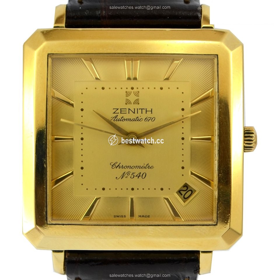 Zenith Elite Mens watch Unisex Automatic Yellow gold 30 00 10 670 3