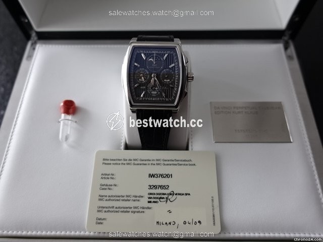 IMG_9086 IWC Da Vinci Perpetual Calendar Mens watch Unisex Automatic Platinum IW376201 3