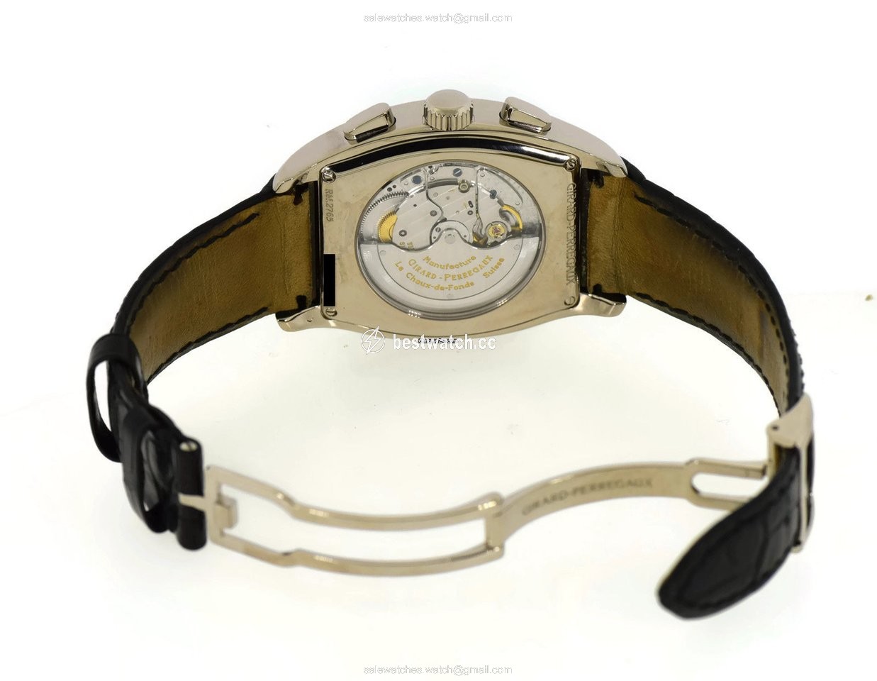 IMG_9086 Girard Perregaux Richeville Mens watch Unisex Automatic White gold 27650-0-53-6151 3