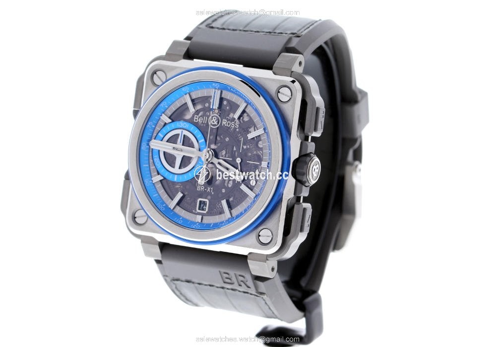 Bell & Ross BR-X1 Mens watch Unisex Automatic Titanium BRX1-AL-TI-BLU 3