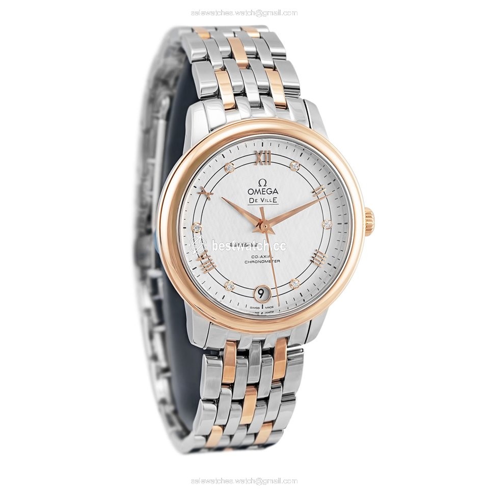 IMG_9086 Omega De Ville Prestige Womens watch Automatic Gold Steel 424.20.33.20.52.002 3