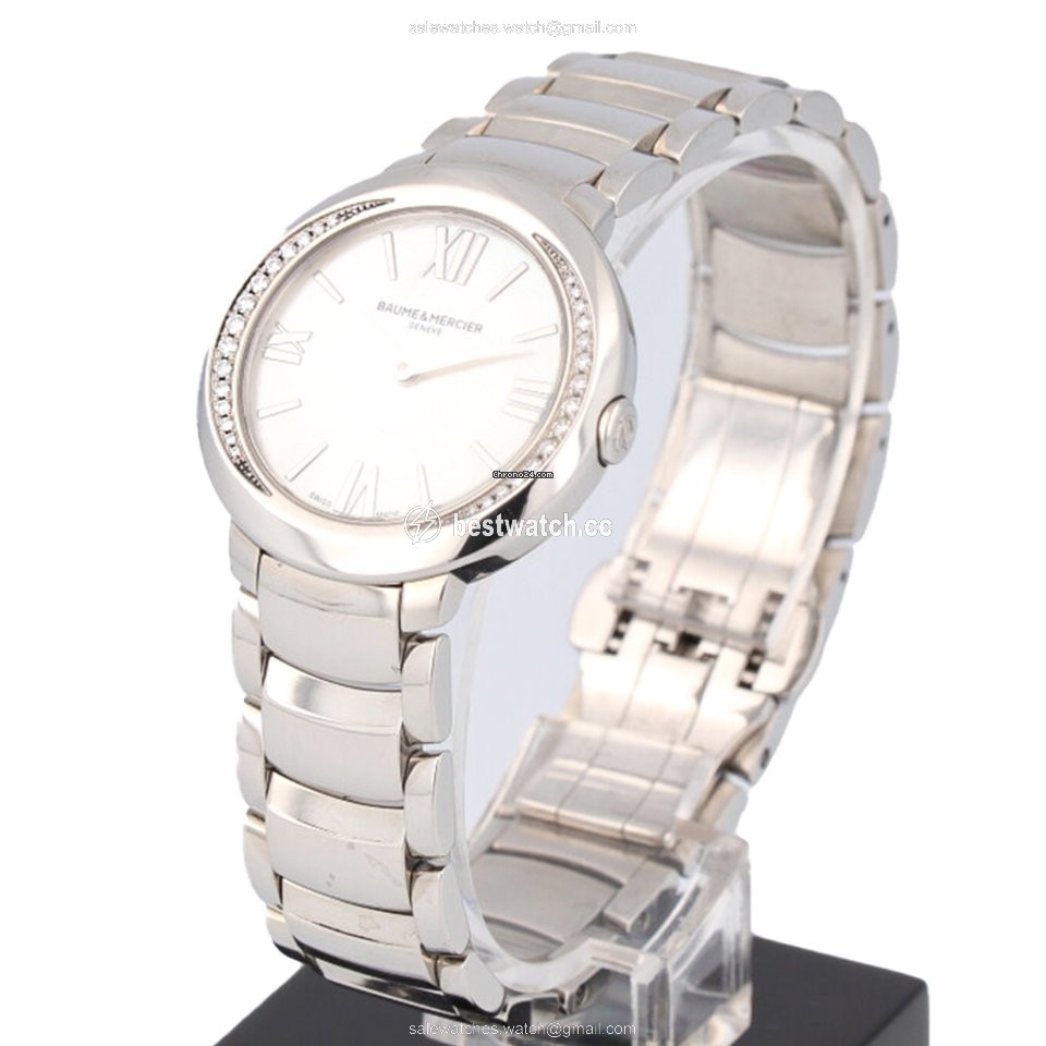 IMG_9086 Baume & Mercier Promesse Womens watch Quartz Steel MOA 10160 3