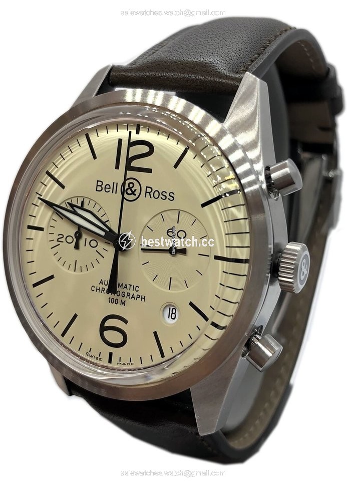 IMG_9086 Bell & Ross BR V1 Mens watch Unisex Automatic Steel BRV126-BEI-ST-SCA 3