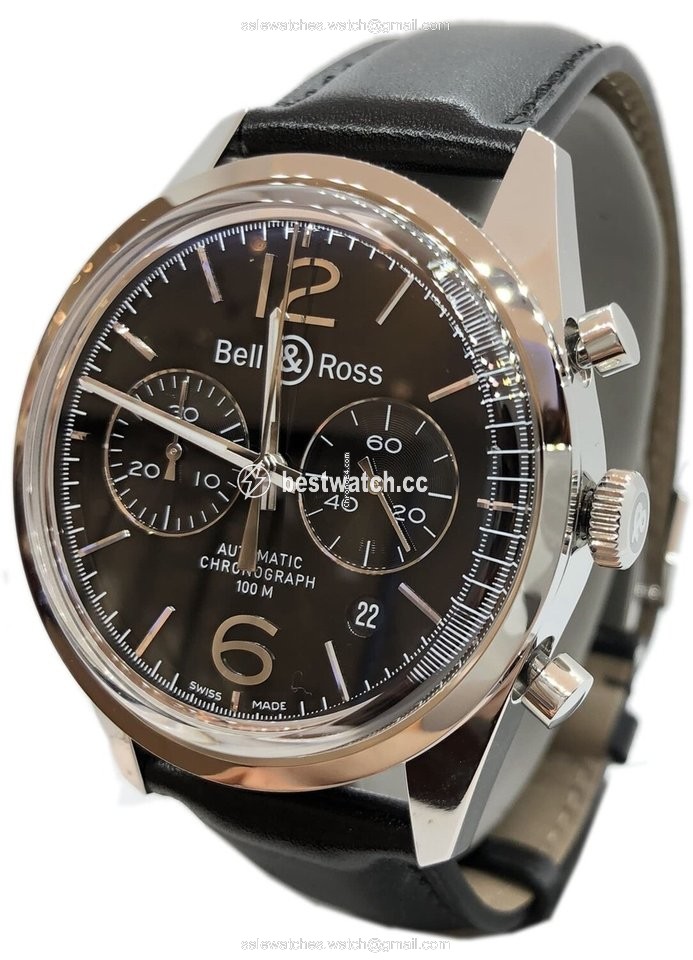 IMG_9086 Bell & Ross Vintage Mens watch Unisex Automatic Steel BRG126-BL-ST-SCR 3